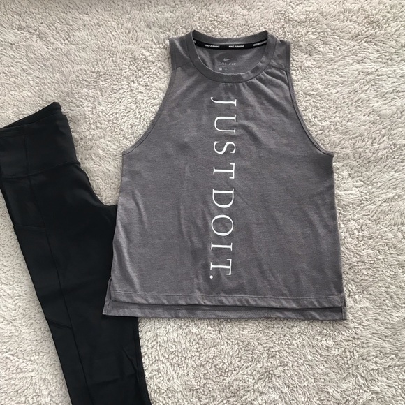 EUC Nike Just Do It Miler Tank S - Picture 3 of 8